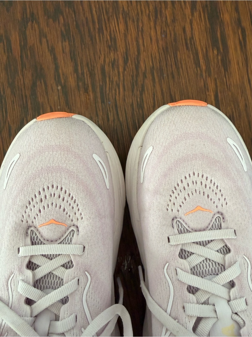 Hoka Arahi 8, Lilac cream/ Leon cantaloupe (orange and purple) - Picture 8 of 15